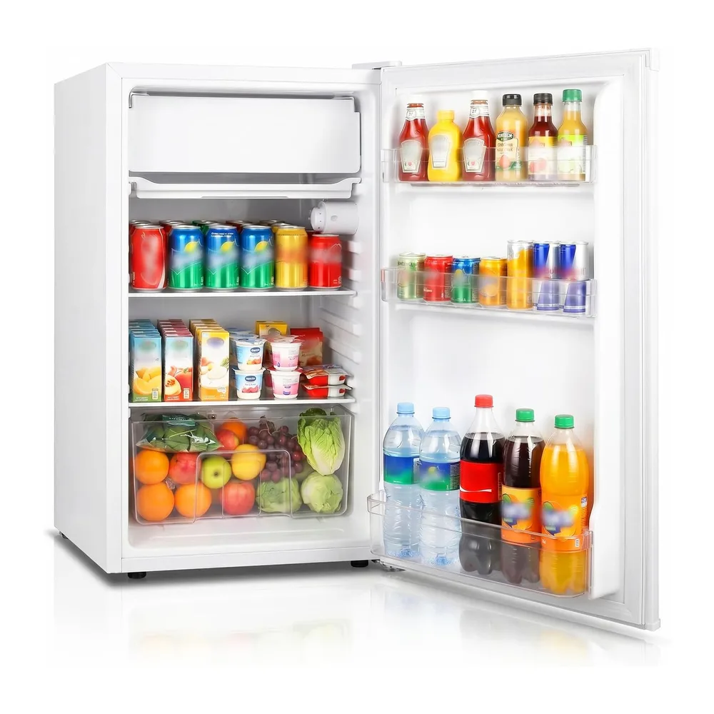 Mini frigorifero bianco 91L con congelatore