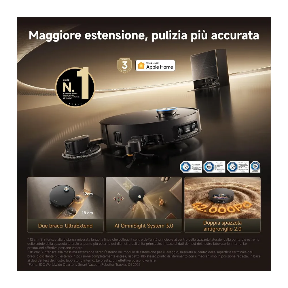 dreame X60 Pro Ultra Complete Robot Aspirapolvere — 3