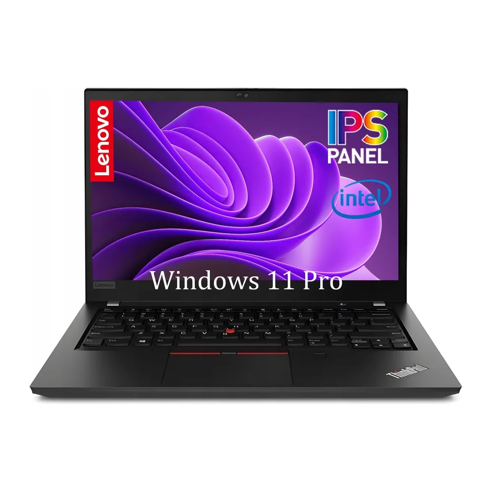 Lenovo Thinkpad T490 - Computer portatile professionale, 14" FHD (1920 x 1080), Intel Core i5-8365U, 16 GB di