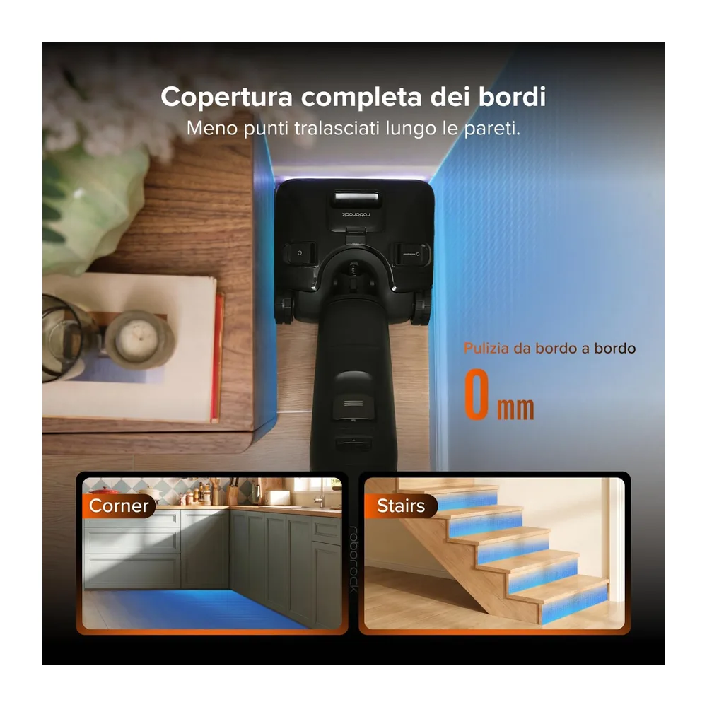 roborock F25 Steam Set Aspirapolvere Lavapavimenti a Vapore Senza Fili — 5