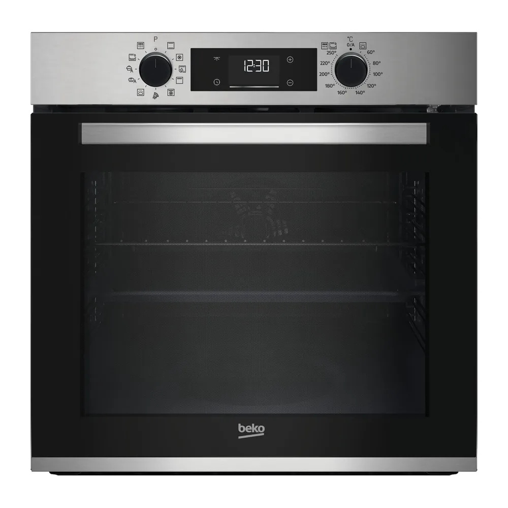 BBIMP2300XP - Forno da incasso, elettrico, ventilato, 71 litri, Nero/Inox, Classe energetica A++ [Classe di