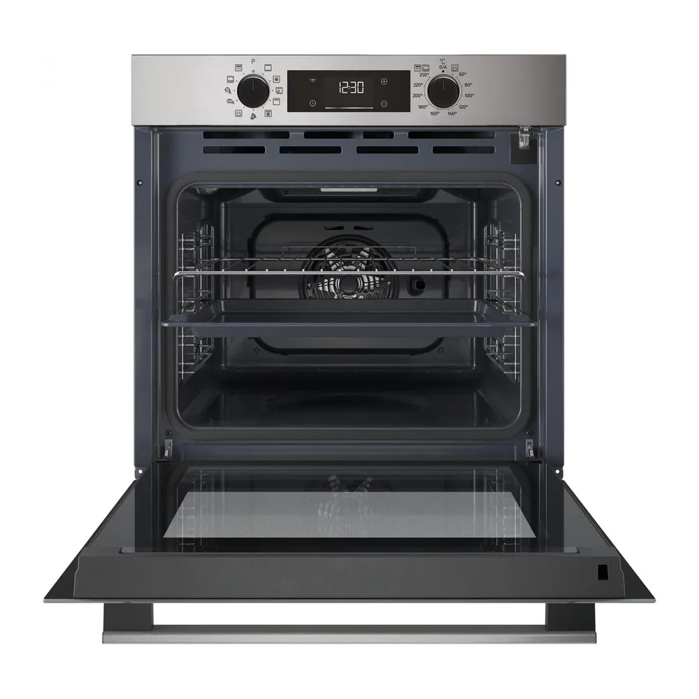 BBIMP2300XP - Forno da incasso, elettrico, ventilato, 71 litri, Nero/Inox, Classe energetica A++ [Classe di — 2