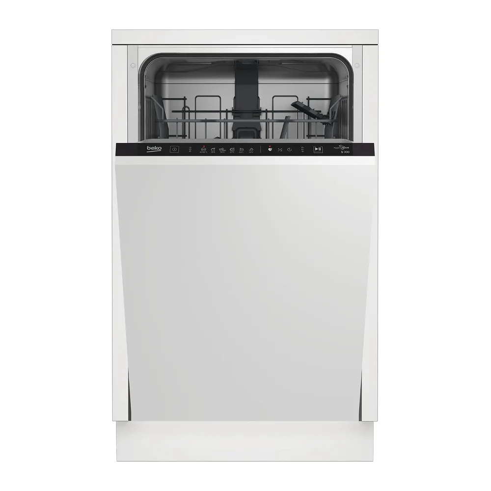 BDIS16030 - Lavastoviglie da Incasso 45 cm, Slim, 10 Coperti, a Scomparsa Totale, Classe energetica D [Classe