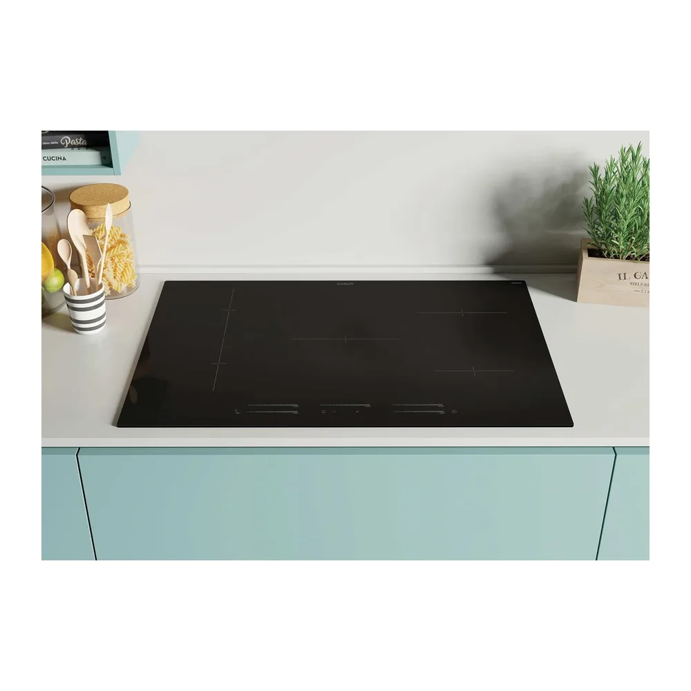 Candy Piano Cottura a Induzione 5 Zone, 80 cm, Nero — 4