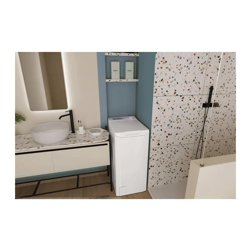 EYTC1 06L2-S - Lavatrice Carica dall'Alto 6 Kg Classe energetica D 1000 Giri Partenza Ritardata [Classe di — 6