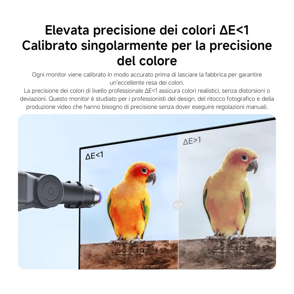 XIAOMI Monitor 2K QHD 27 Pollici, 120Hz, 2560 x 1440,100% sRGB, P27QDA-RAGL [Classe di efficienza energetica — 6