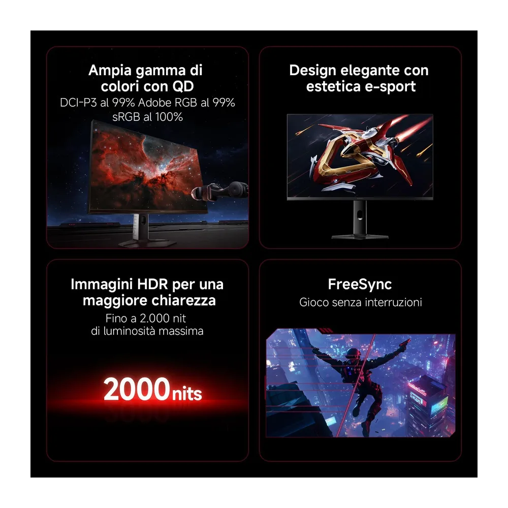 XIAOMI G Pro 27Qi 2026 Gaming Monitor 2K Mini-LED 27" — 3