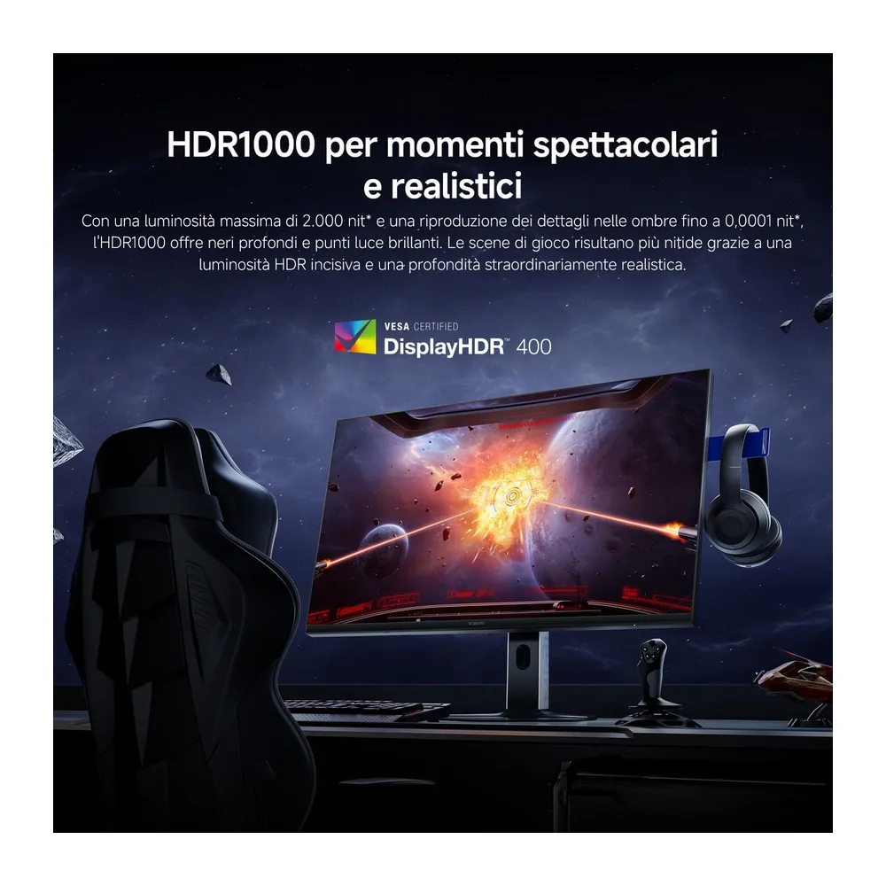 XIAOMI G Pro 27Qi 2026 Gaming Monitor 2K Mini-LED 27" — 5