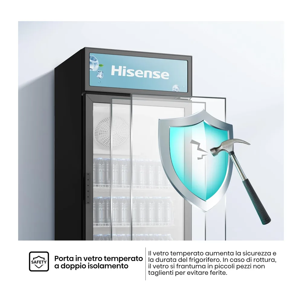 Hisense CPC221F7ABE Frigorifero commerciale bevande — 4