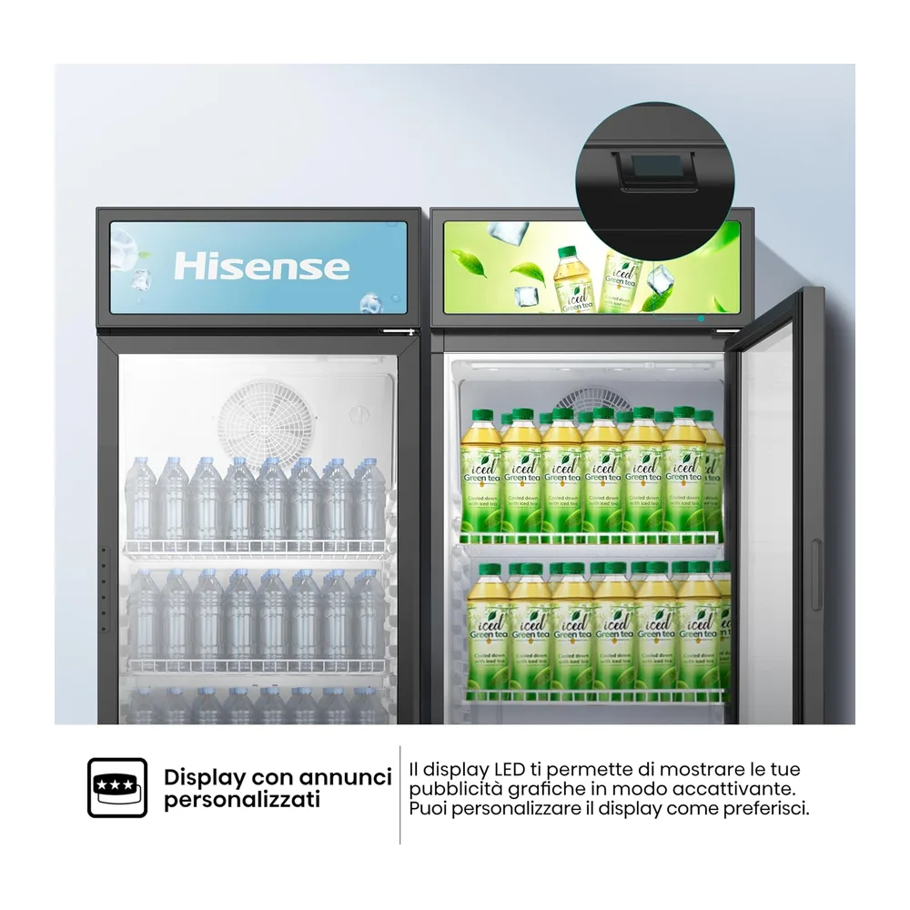 Hisense CPC221F7ABE Frigorifero commerciale bevande — 5