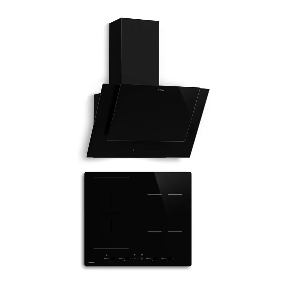 Klarstein HaloSync Piano Induzione con Cappa Integrata