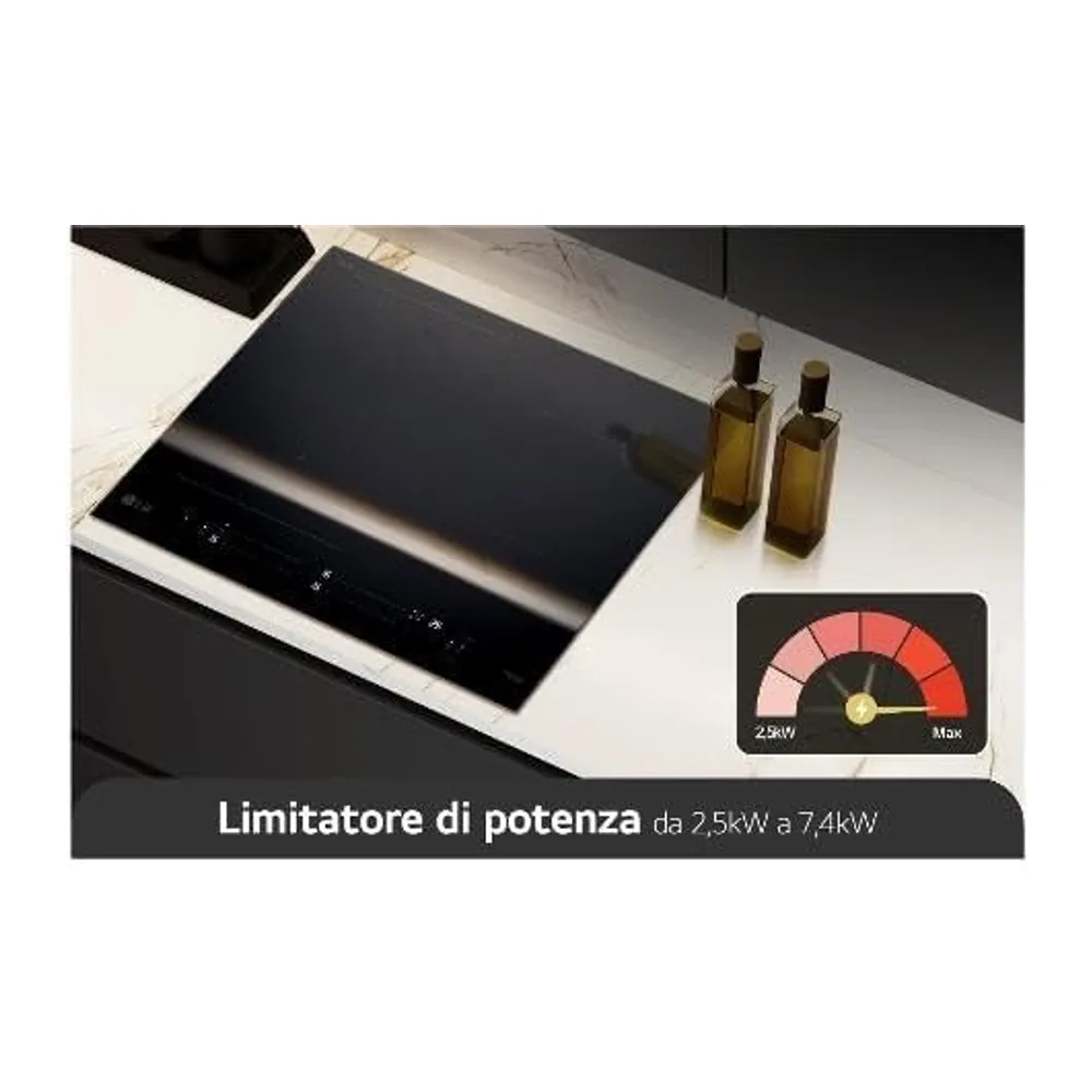 CCI7Z2438BA - Piano Cottura Induzione 4 Fuochi Vetroceramica colore Nero — 4