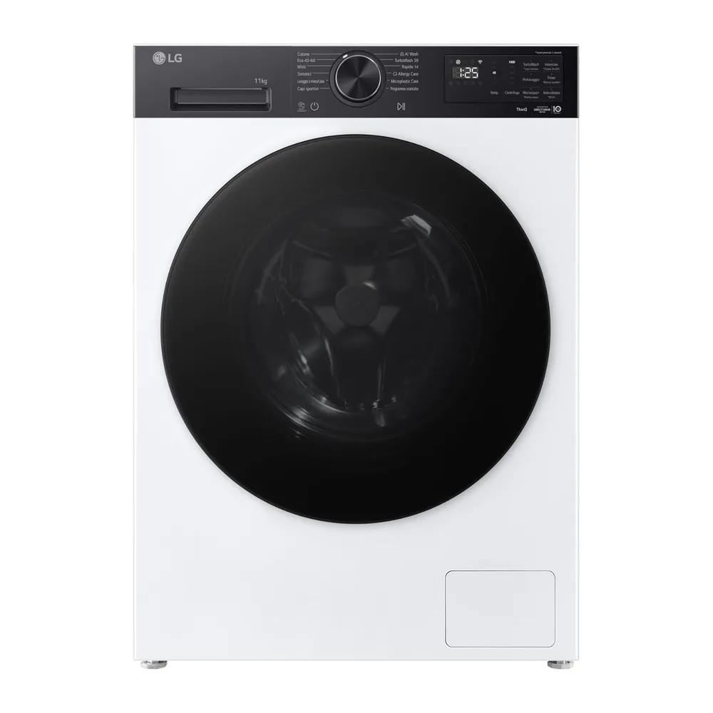 LAV INTELL 11KG A-40 BIANCO+P NERO [Classe di efficienza energetica A]
