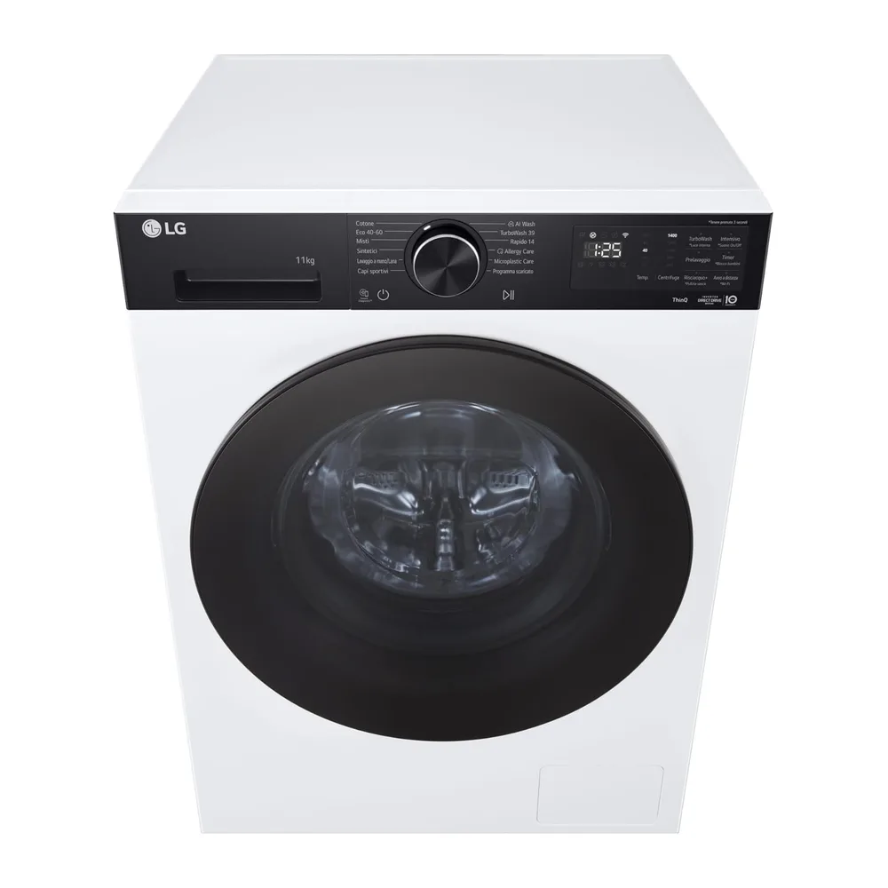 LAV INTELL 11KG A-40 BIANCO+P NERO [Classe di efficienza energetica A] — 2