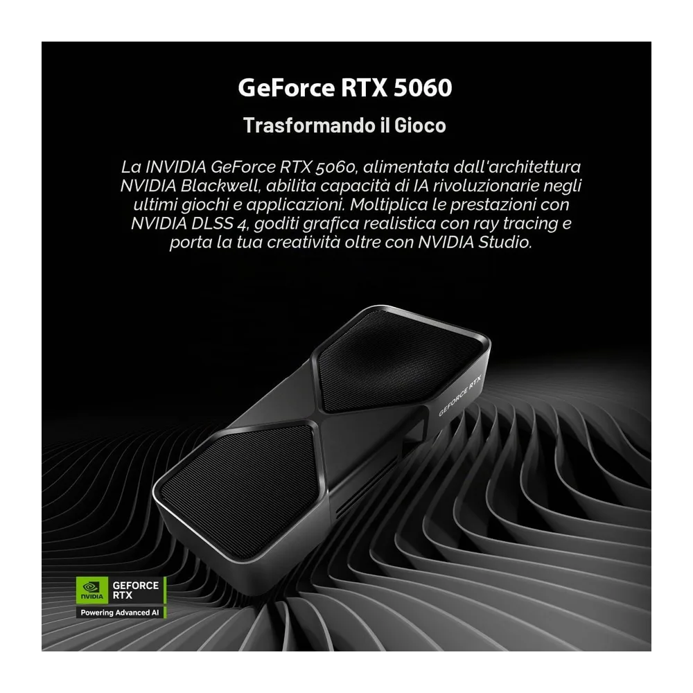 YEYIAN Gaming PC EdgeESP | Intel i5-14400F 10 core (4,7 GHz OC) | NVIDIA RTX 5060 8 GB GDDR7 | 32 GB DDR5 — 3