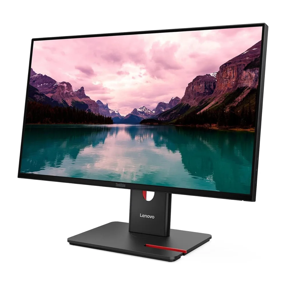 Lenovo ThinkVision T24-40 23.8" IPS Monitor Full HD 120Hz USB-C Hub regolabile in altezza Pivot HDMI DP VGA — 3