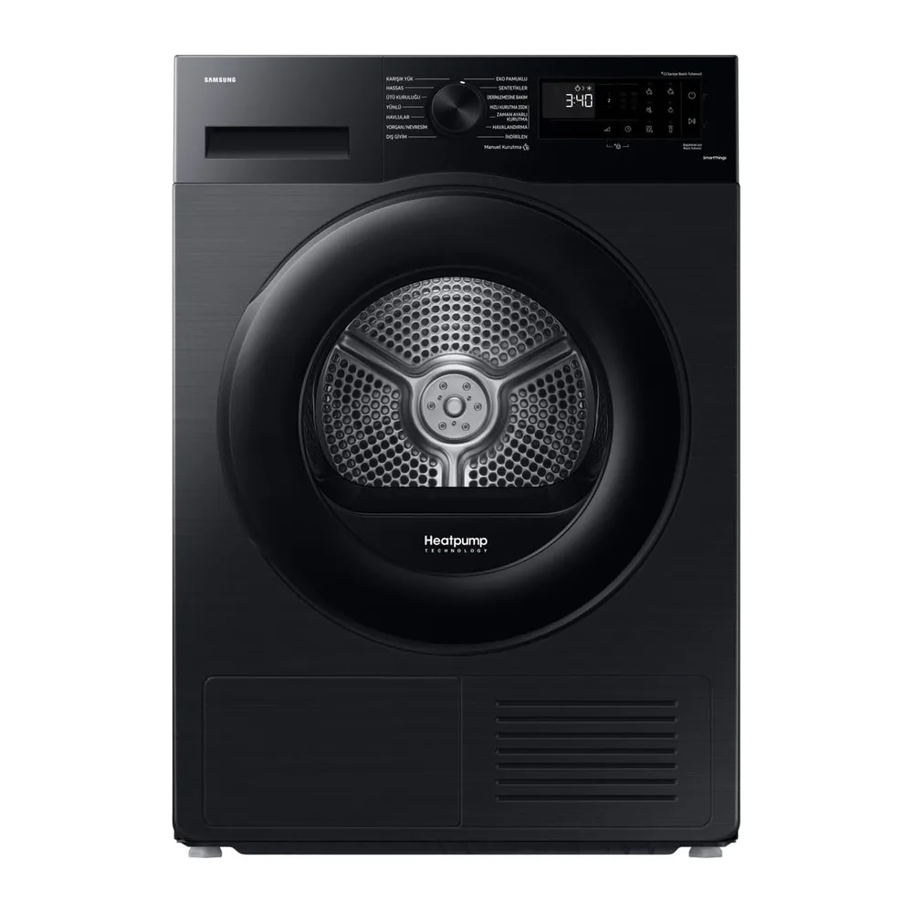 Asciugatrice Samsung DV10DG54A0ABAH 10 Kg Carico Frontale Pompa Di Calore Inverter Wifi Nero Classe C