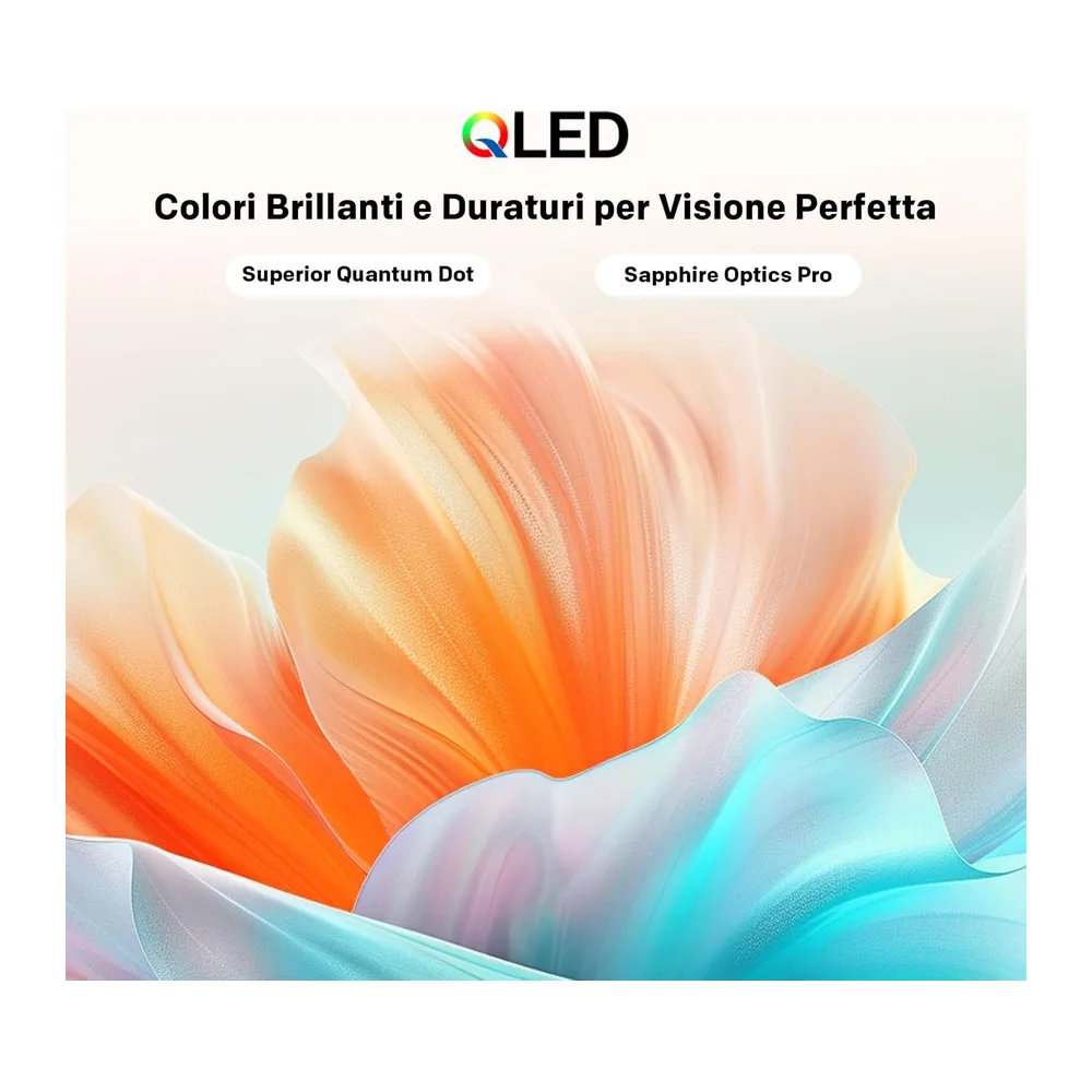 coocaa 40 Pollici Smart TV, QLED Televisore, Full HD, HDR 10, Dolby Audio, 1.5GB RAM Upgrade, Low Blue Light — 4