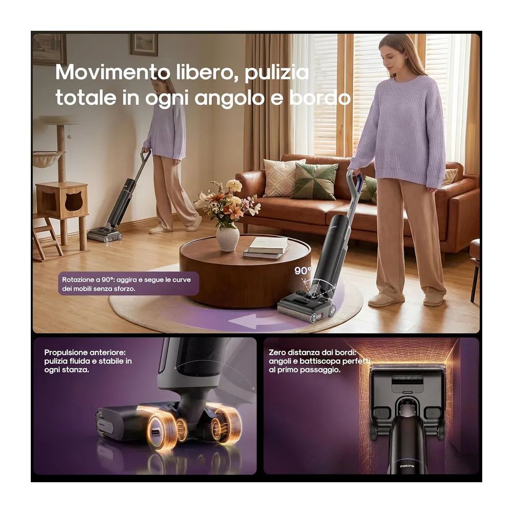 EUREKA FloorShine 830 Aspirapolvere Lavapavimenti 24000Pa — 5