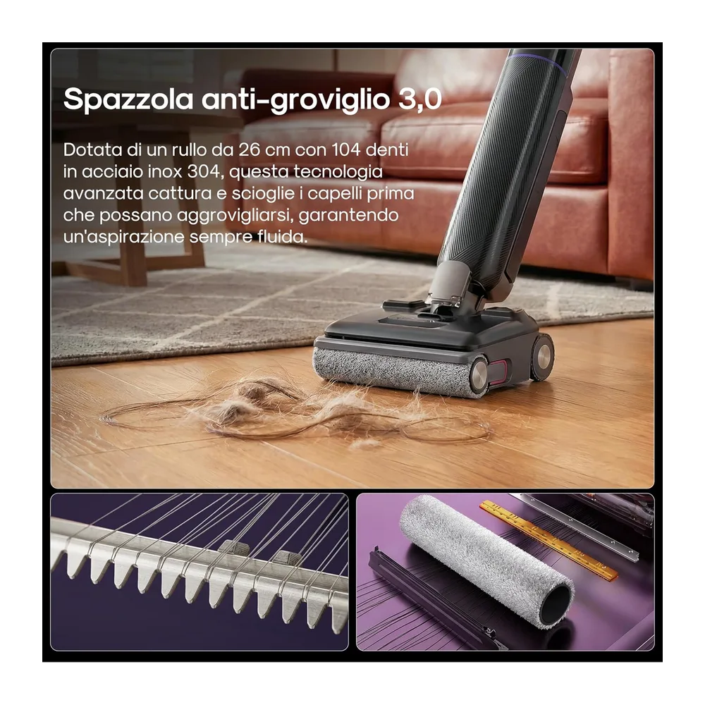 EUREKA FloorShine 830 Aspirapolvere Lavapavimenti 24000Pa — 6