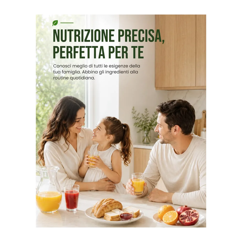 LINKChef Estrattore Frutta e Verdura, Grande Imboccatura 130 mm Estrattore di Succo a Freddo, 1,8 L Capacità, — 2