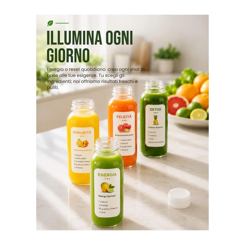 LINKChef Estrattore Frutta e Verdura, Grande Imboccatura 130 mm Estrattore di Succo a Freddo, 1,8 L Capacità, — 3