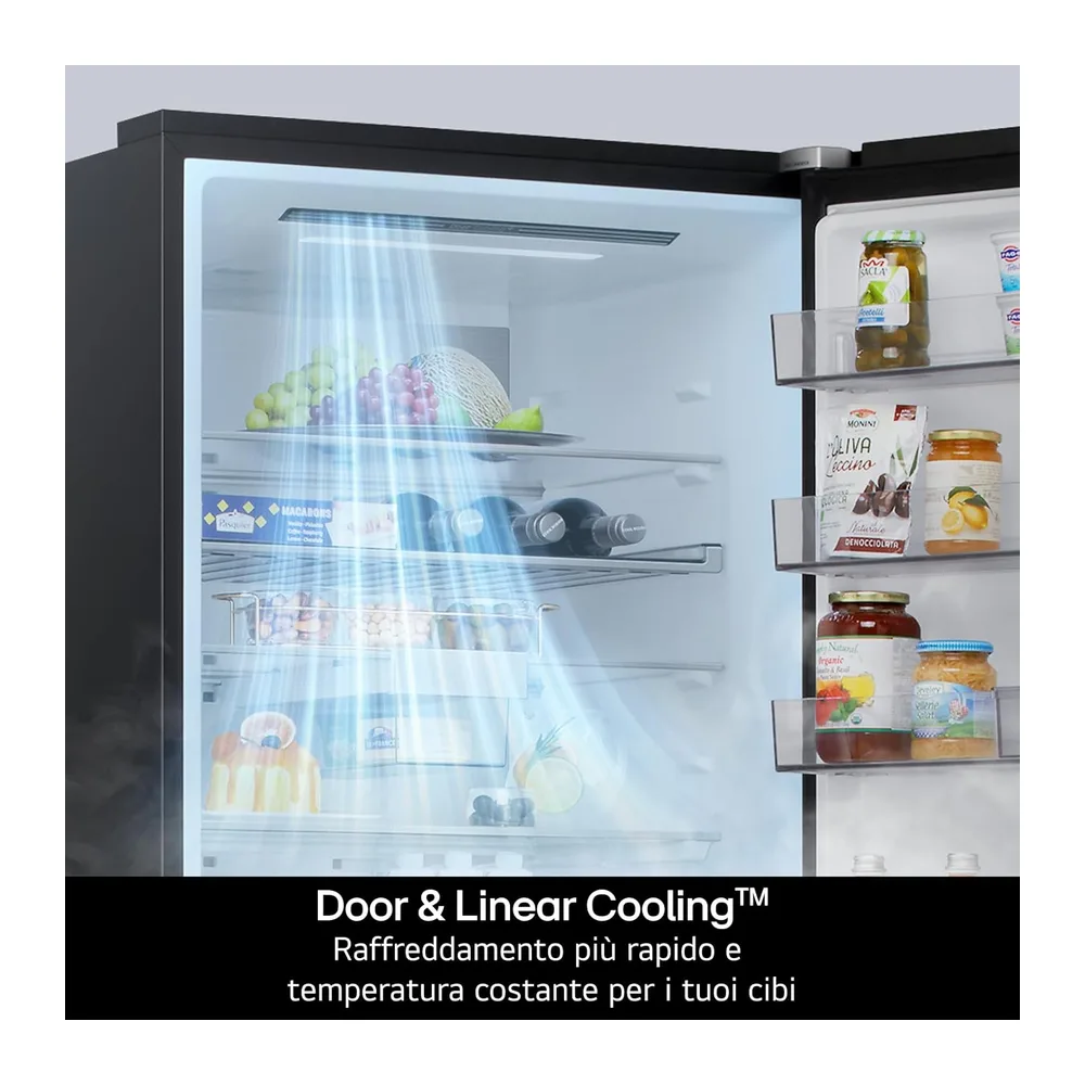 LG GBBS312BPY Frigorifero Combinato Larghezza 60 cm Fit & Max 333L — 6
