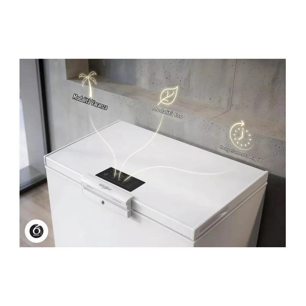 Whirlpool Congelatore a pozzetto - W3RHS30EW [Classe di efficienza energetica E] — 5