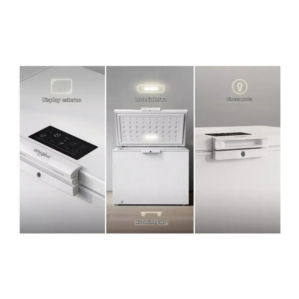 Whirlpool W3RHS37EW2 Congelatore a Pozzetto 321l [Classe di efficienza energetica E] — 6