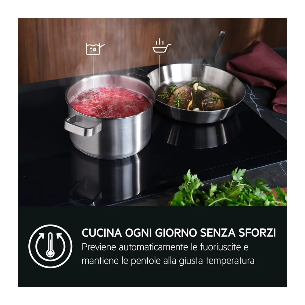 AEG PIANO INDUZIONE BOIL&FRY SAPHIRMATT 60 CM TI64IB3BIZ [Classe di efficienza energetica F] — 2