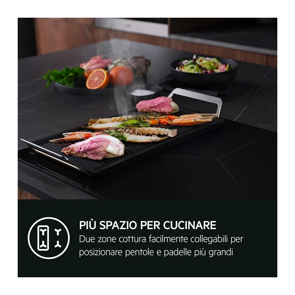 AEG PIANO INDUZIONE BOIL&FRY SAPHIRMATT 60 CM TI64IB3BIZ [Classe di efficienza energetica F] — 3