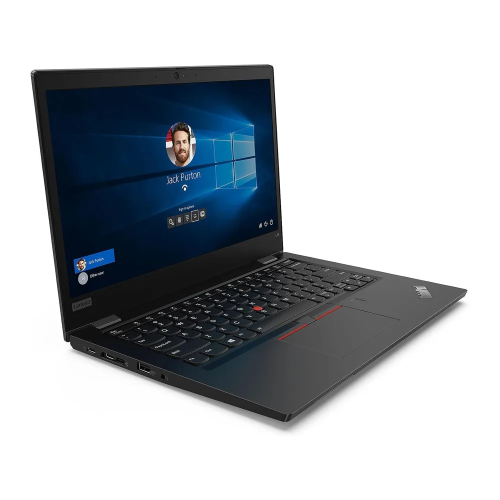 Lenovo Thinkpad L13 Gen 2 - Notebook da 13,3 FHD pollici, Intel Core i3-1115G4, 4 GB RAM, SSD da 256 GB, — 2