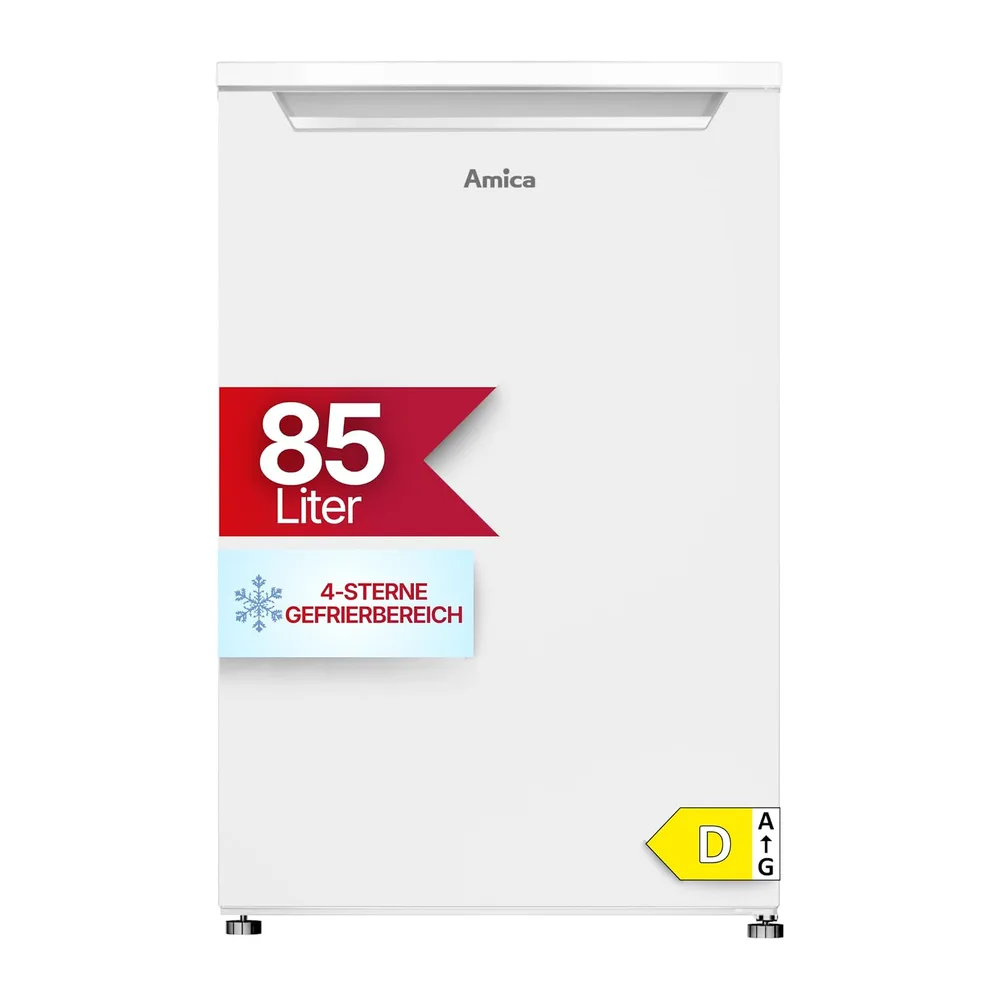 Amica Mini congelatore autoportante 84,5 x 55 x 56 cm