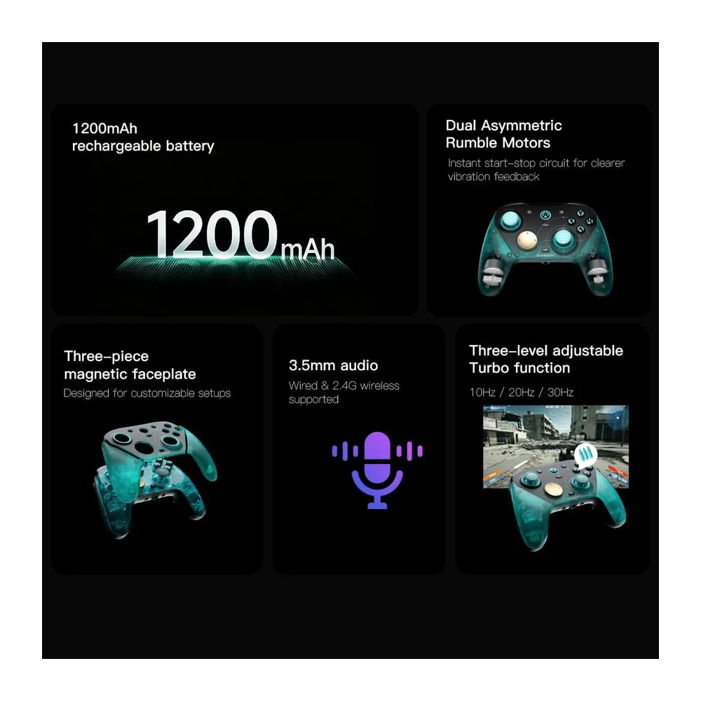GameSir G7 Pro 8K PC Controller Wireless Esports — 6