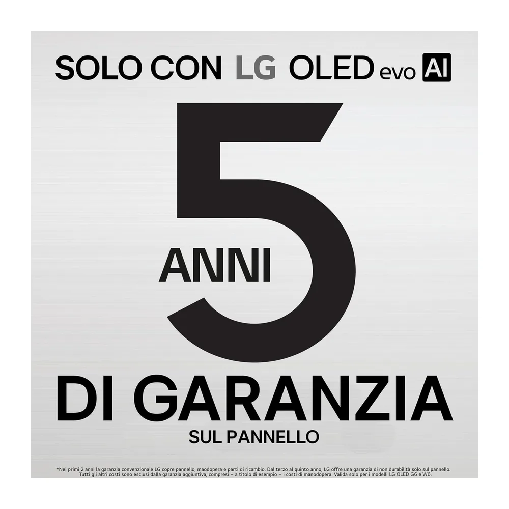 LG OLED evo AI 55 Pollici, Serie G6S 2026 Smart TV 4K - OLED55G66LS [Classe di efficienza energetica E] — 5