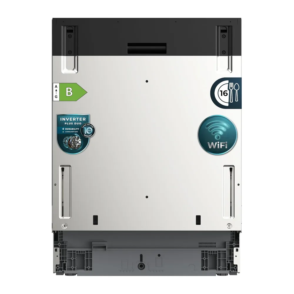 Cecotec Lavastoviglie Incasso 60cm 16 Coperti WiFi Bolero Aguazero 8700 Full-BI Connected. Motore Inverter