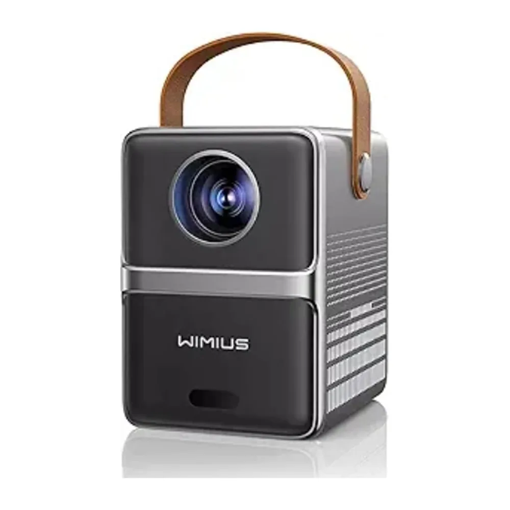 WiMiUS Proiettore Portatile 4K Smart con Netflix Ready
