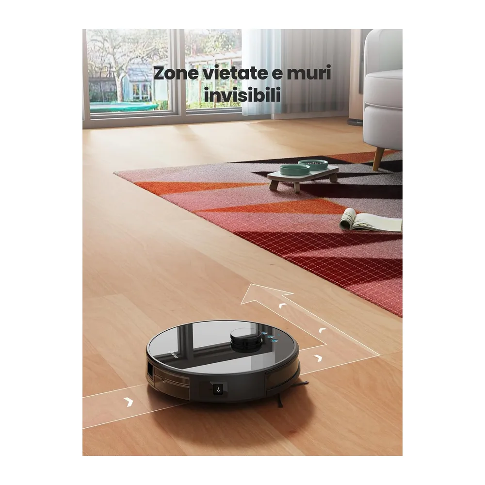 Lefant M1 Robot Aspirapolvere Lavapavimenti con Mappatura 3 in 1 — 6
