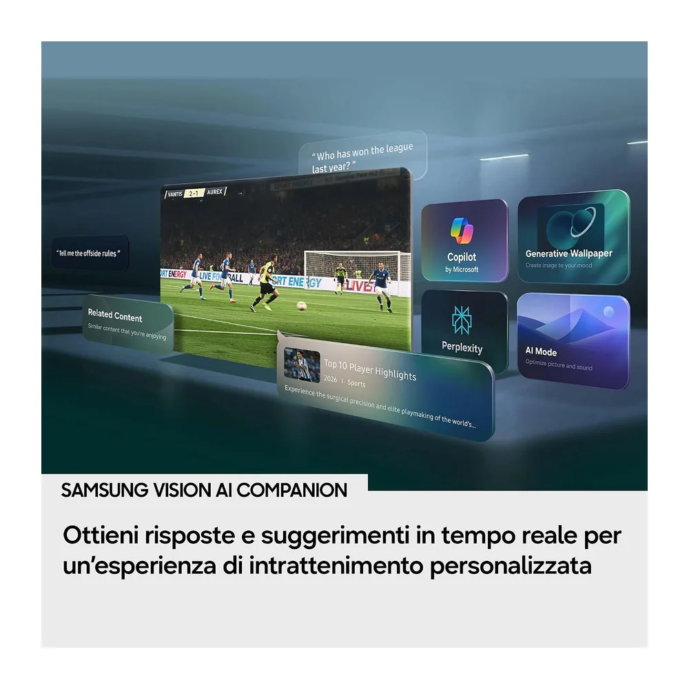Samsung Smart TV 55" UE55M80HAUXZT Mini LED 4K — 2