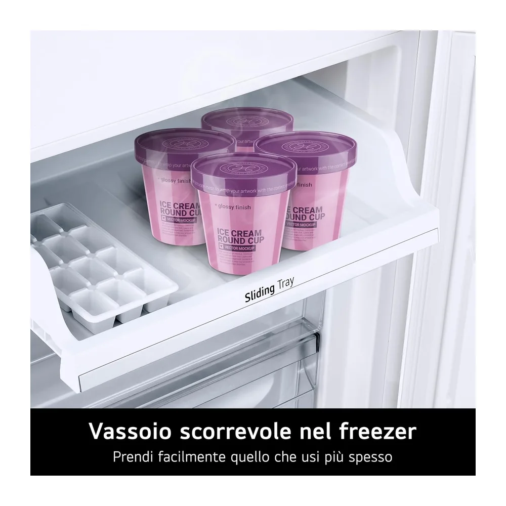 LG GTFN256SER Frigorifero Combinato da Incasso — 6