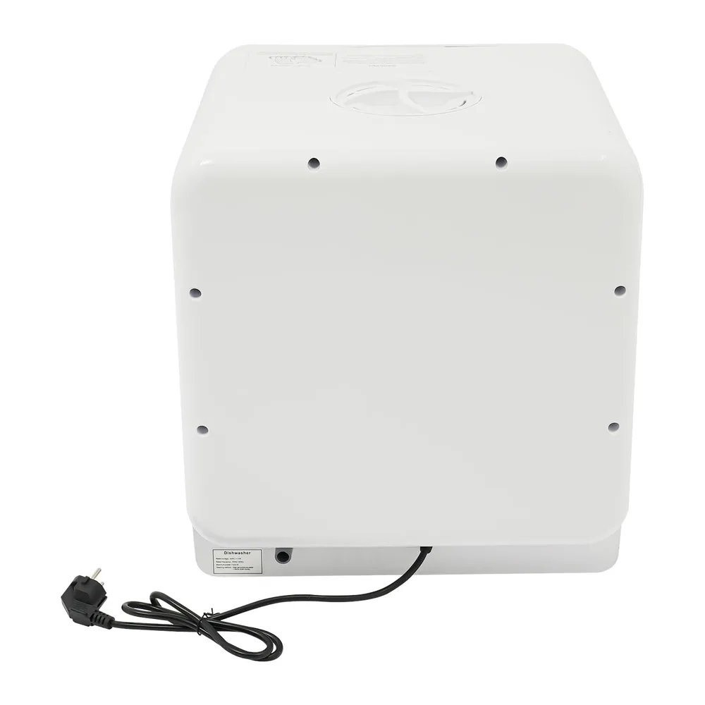 Lavastoviglie, lavapavimenti da tavolo, mini lavapiatti con serbatoio dell'acqua da 6 l, 1100 W, 4 programmi, — 5