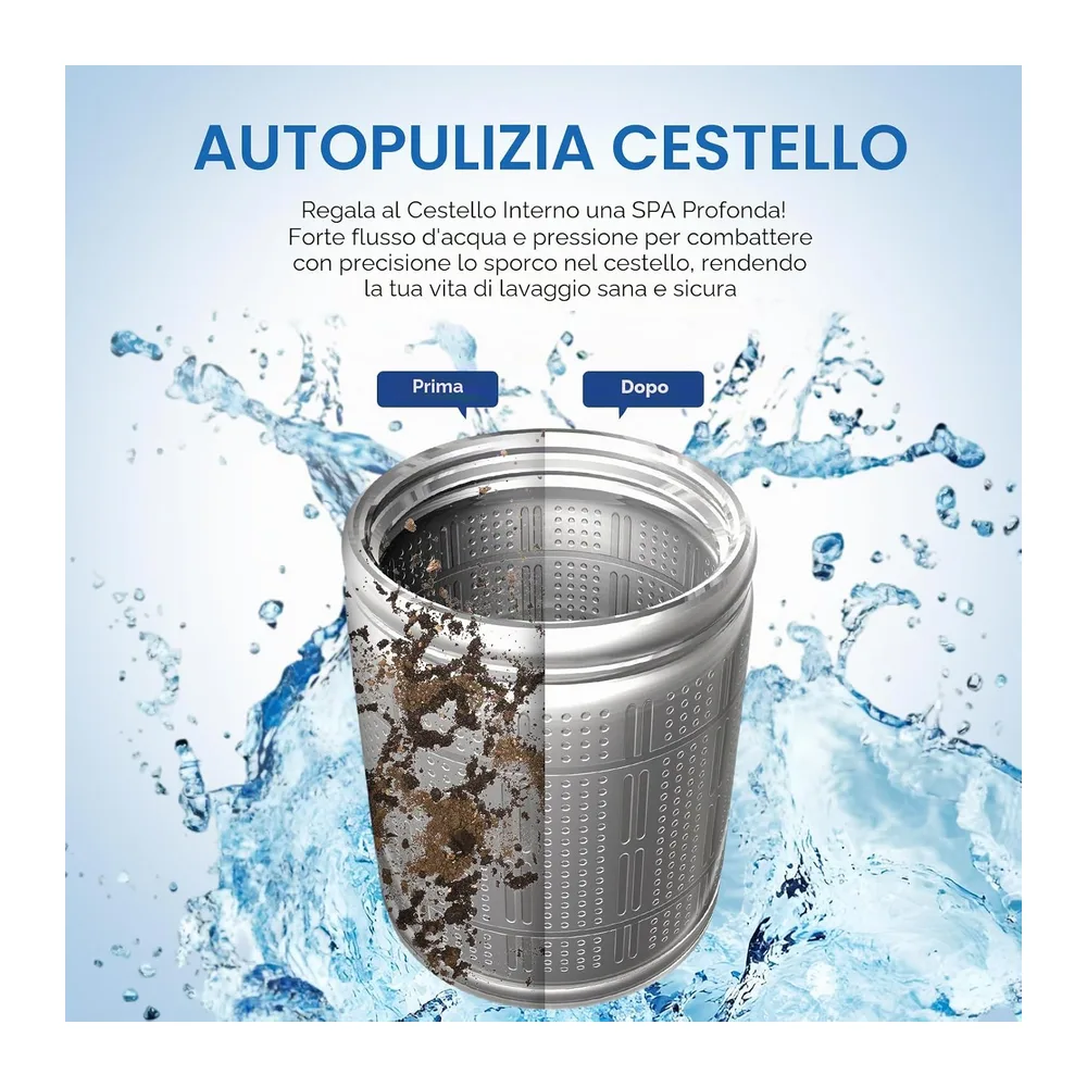 ROVSUN Lavatrice con caricamento dall'alto — 6