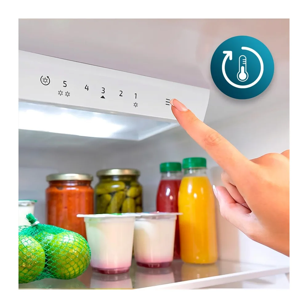Cecotec Frigorifero Combinato Bolero CoolMarket Combi 262 White E PureFresh Kit. Altezza 176 cm — 5