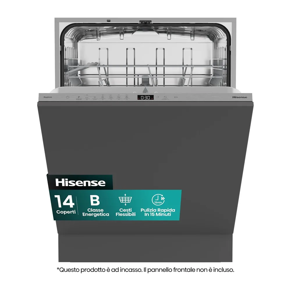 Hisense HV642B65 NUOVA Lavastoviglie da Incasso