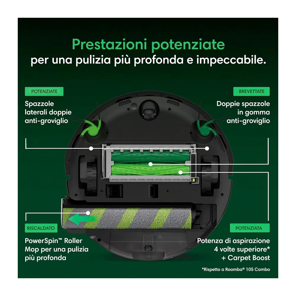 iRobot Roomba® Plus 775 Combo robot aspirapolvere lavapavimenti — 2