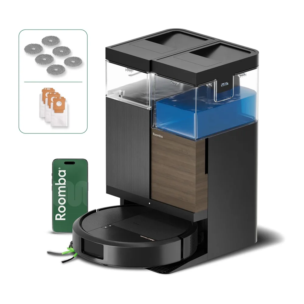iRobot Roomba® Plus 576 Combo robot aspirapolvere lavapavimenti