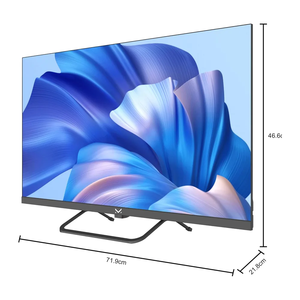 Majestic TV 232FLC V1 - Televisore HD Ready da 32" FRAMELESS, DVB-T/T2 e DVB-S/S2, Telecomando, 2 USB, 2 — 5