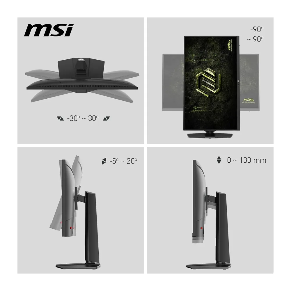 msi MAG 274QPF X32 27" Monitor Gaming, 320 Hz, 0,5 ms, DisplayHDR 400, G-SYNC Compatible, AMD FreeSync — 4