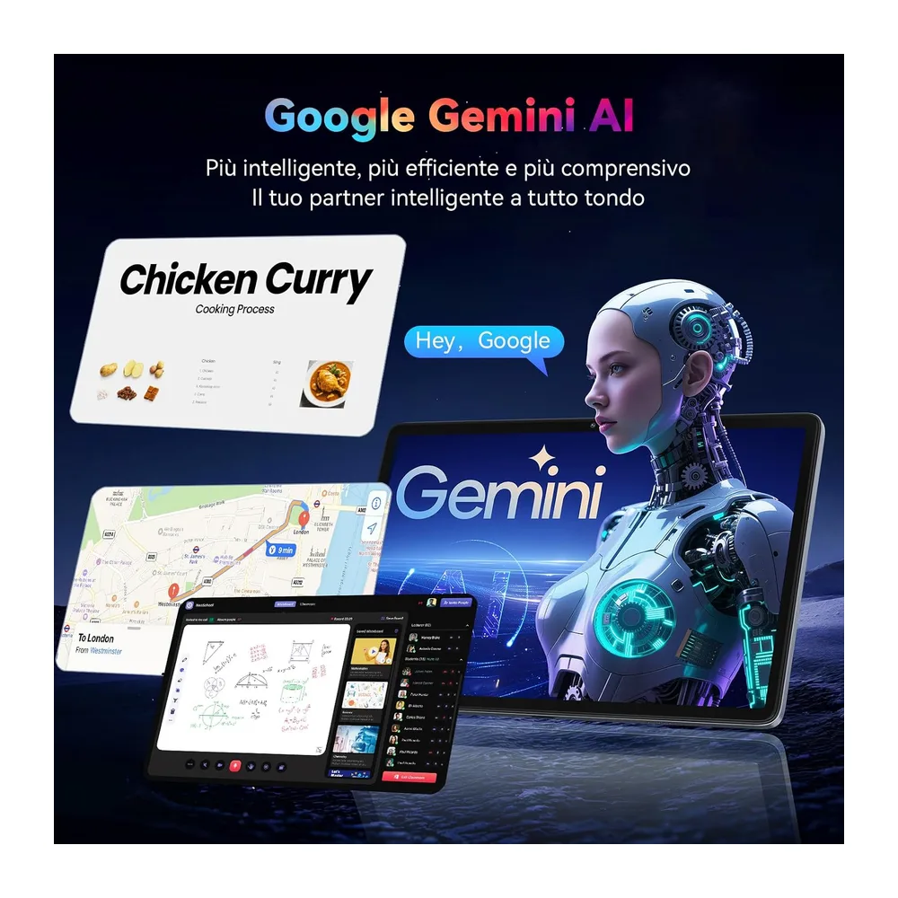 Tablet 10 Pollici Android 16 con Tastiera — 4