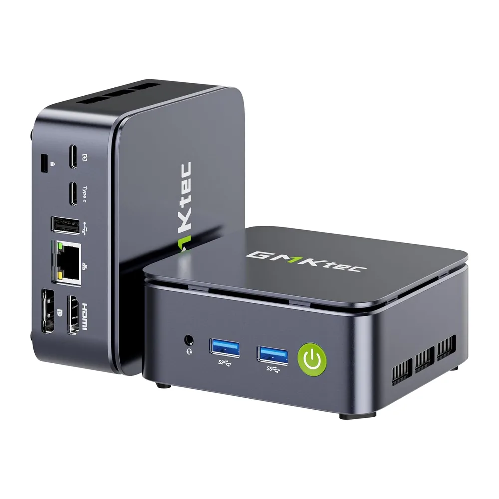 GMKtec Mini PC Ryzen – AMD Ryzen 5 3500U (4C/8T, 4,5 GHz, Beats 4300U//N150/N95) | NucBox G10 | 16 GB DDR4 +